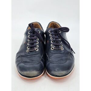 Men's Royal Albatross Spikeless Leather Blue Golf Shoes USA‎ 11 Made In Portugal